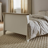 CuddleCo Clara Toddler Bed - White/Ash