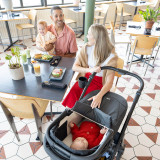 Joie Versadrift Stroller + Ramble XL Carrycot - Raven