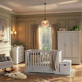 CuddleCo Beaumont 3 Piece Room Set - White