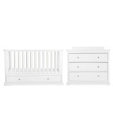 CuddleCo Beaumont 2 Piece Room Set - White