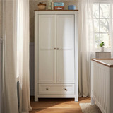 CuddleCo Burford Wardrobe - White/Oak