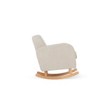 CuddleCo Etta Nursing Chair & Footstool - Boucle Mushroom
