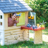 Smoby Life Nature Playhouse with Workshop
