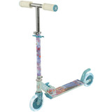 MV Sports Frozen 2 Folding Inline Scooter with Light Up Wheels