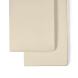 Little Green Sheep Twin Pack Crib Fitted Sheets - Linen