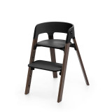 Stokke® Steps™ High Chair - Black/Warm Brown