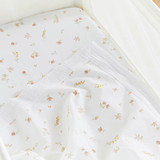 CuddleCo Universal Crib/Co Sleeper Bedding Set - Cashmere Meadow