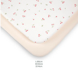 CuddleCo Universal Crib/Co Sleeper Bedding Set - Ditsy Cherry