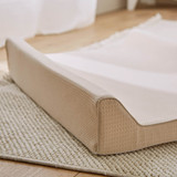 CuddleCo Wedge Changing Mat - Cashmere Waffle