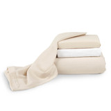 CuddleCo 4-Piece Cot Bed Bedding Set - Cashmere Waffle