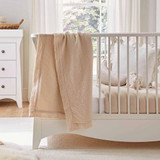 CuddleCo 4-Piece Cot Bed Bedding Set - Cashmere Waffle