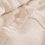 CuddleCo 4-Piece Cot Bed Bedding Set - Cashmere Waffle