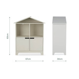 CuddleCo Bookcase - House