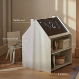 CuddleCo Storage Desk/Easel & Chair - House