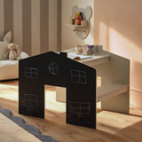 CuddleCo Desk for 2 with Benches - House