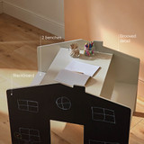 CuddleCo Desk for 2 with Benches - House