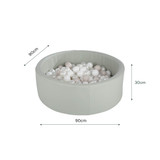 CuddleCo Ball Pit with Balls - Sea Salt
