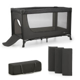 Kinderkraft Joy Light Travel Cot - Grey