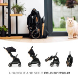 Kinderkraft Apino Stroller - Happy Shapes