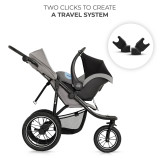 Kinderkraft Helsi 2 Stroller - Grey