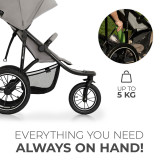 Kinderkraft Helsi 2 Stroller - Grey