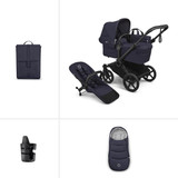 Bugaboo Donkey 6 Single Essential Pushchair Bundle - Deep Indigo