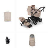 Bugaboo Donkey 6 Single Essential Pushchair Bundle - Desert Taupe