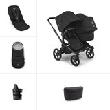 Bugaboo Donkey 6 Double Essential Pushchair Bundle - Heritage Black