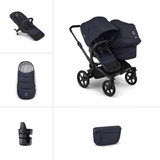 Bugaboo Donkey 6 Double Essential Pushchair Bundle - Deep Indigo