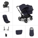 Bugaboo Donkey 6 Double Ultimate Pushchair Bundle - Deep Indigo