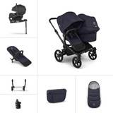 Bugaboo Donkey 6 Double Ultimate Pushchair Bundle - Deep Indigo