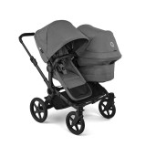 Bugaboo Donkey 6 Double Ultimate Pushchair Bundle - Moon Grey