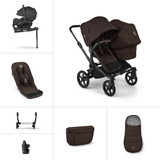 Bugaboo Donkey 6 Double Ultimate Pushchair Bundle - Cocoa Brown