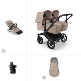 Bugaboo Donkey 6 Twin Ultimate Pushchair Bundle - Desert Taupe