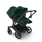 Bugaboo Donkey 6 Twin Essential Pushchair Bundle - Fern Green