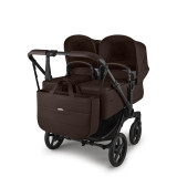 Bugaboo Donkey 6 Twin Essential Pushchair Bundle - Cocoa Brown