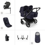 Bugaboo Donkey 6 Twin Ultimate Pushchair Bundle - Deep Indigo