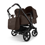 Bugaboo Donkey 6 Twin Ultimate Pushchair Bundle - Cocoa Brown