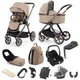 Oyster 4 Ultimate Cabriofix i-Size Bundle - Fawn