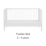 Gaia Baby Eos 2 Piece Room Set - All White