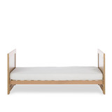 Obaby Nika Cot Bed - Oak & White