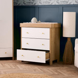 Obaby Nika Changing Unit - Oak & White