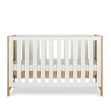 Obaby Nika Cot Bed - Oak & White