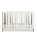 Obaby Nika Cot Bed - Oak & White