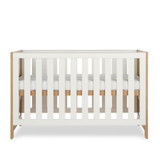 Obaby Nika Cot Bed - Oak & White