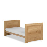 Obaby Nika Cot Bed - Oak & White