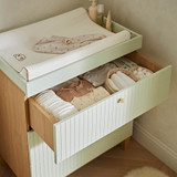 CuddleCo Remi 3 Piece Room Set - Oak/Green