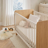 CuddleCo Remi 2 Piece Room Set - Oak/Cashmere