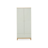 CuddleCo Remi Wardrobe - Oak/Green
