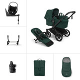 Bugaboo Donkey 6 Single Cloud T Ultimate Pushchair Bundle - Fern Green